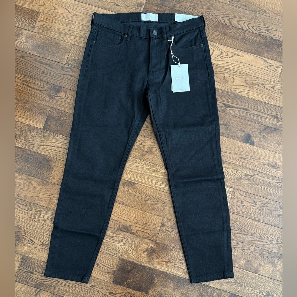 Everlane Mid-rise Skinny Jeans In Black Size 30